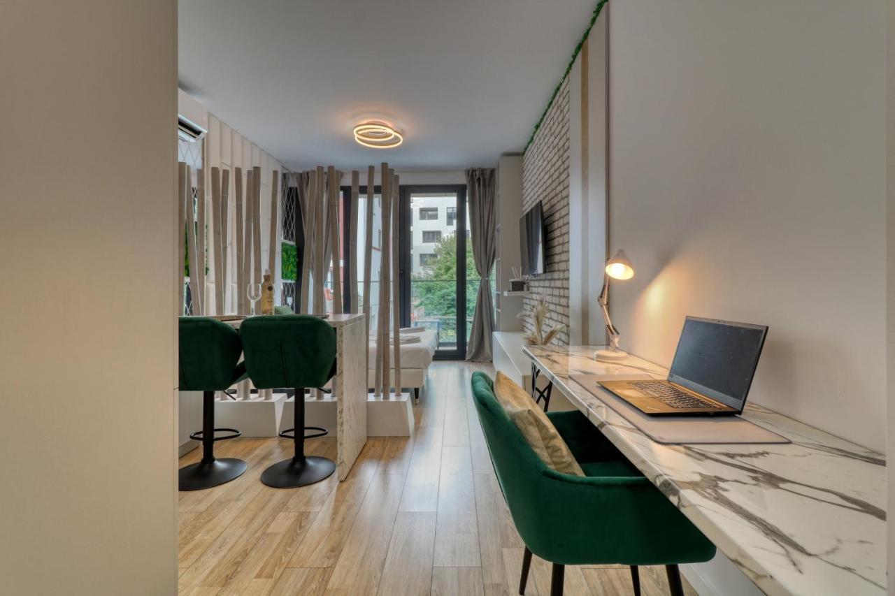 Herastrau Luxury Studios Bucarest Esterno foto